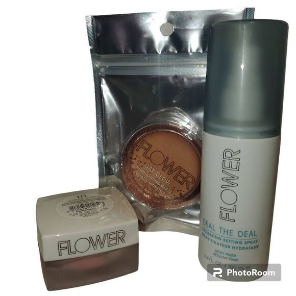 NWT Flower Beauty Full-Size Makeup Lot - Picture 1 of 8